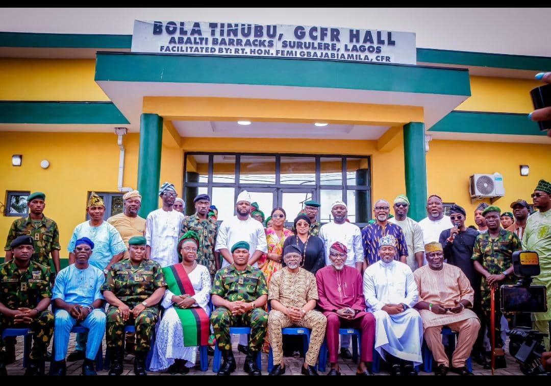 Gbajabiamila commissions Bola Tinubu Multipurpose Hall in Surulere