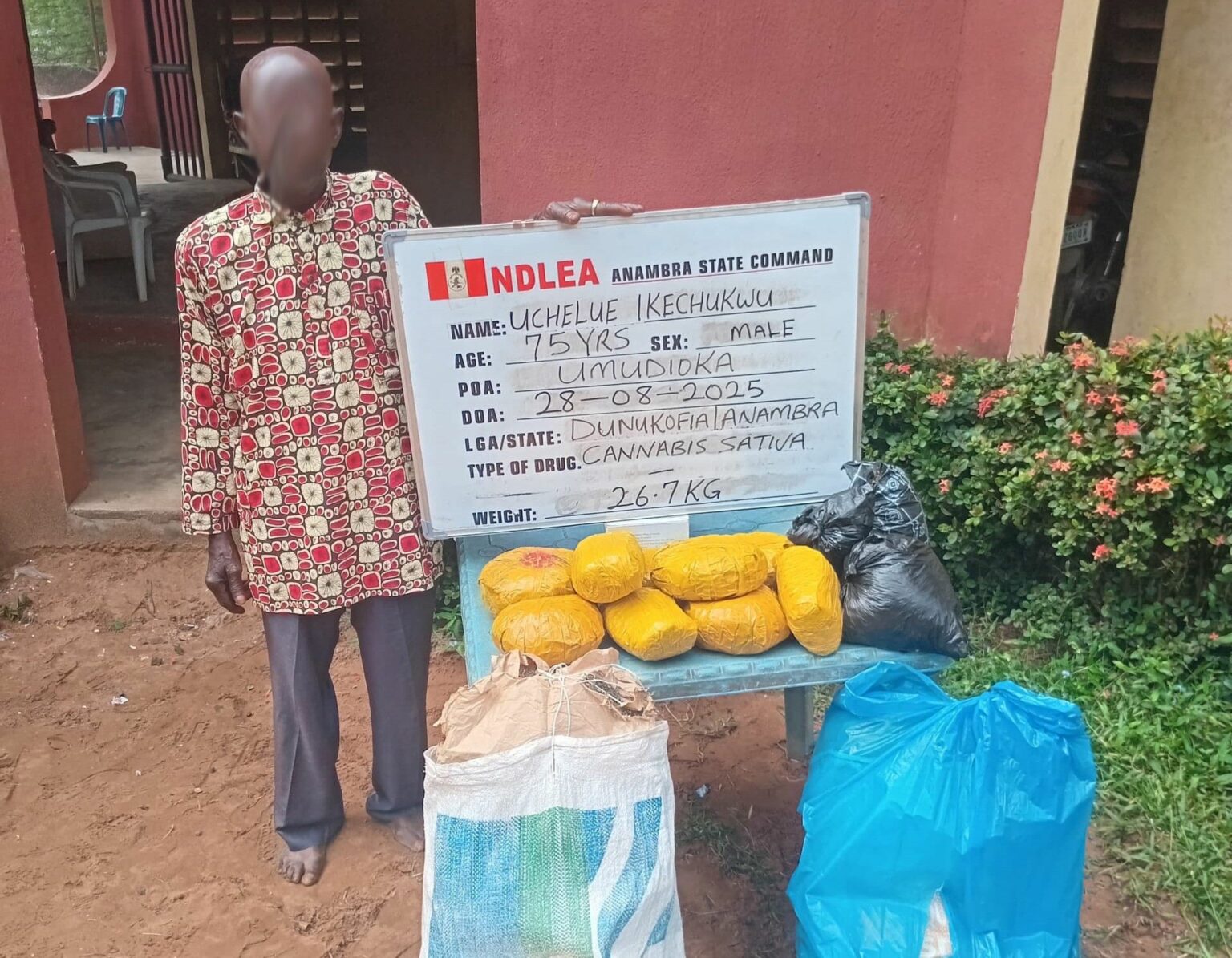 NDLEA suspects, Uchelue Ikechukwu