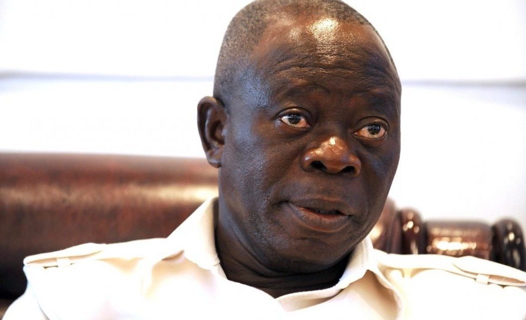 Senator Adams Oshiomhole
