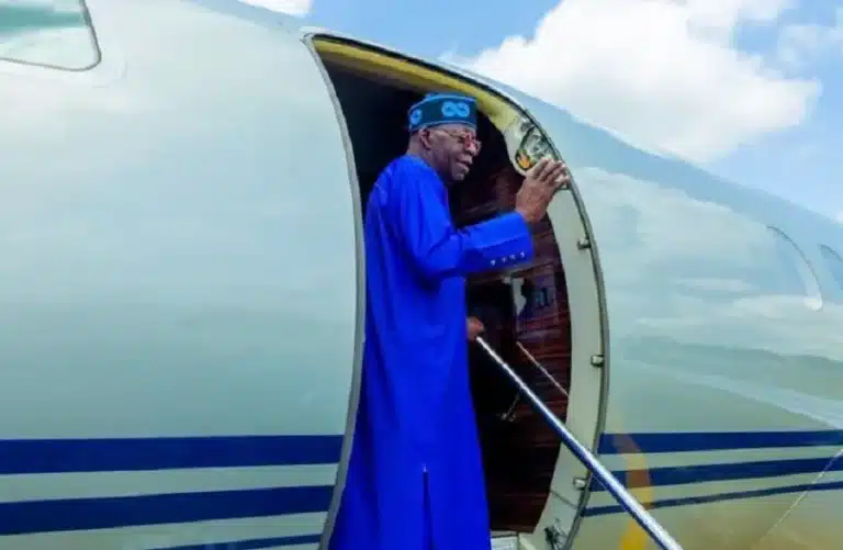 Tinubu Departs Abuja