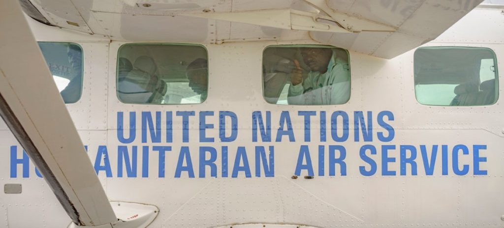 UN suspends humanitarian air service