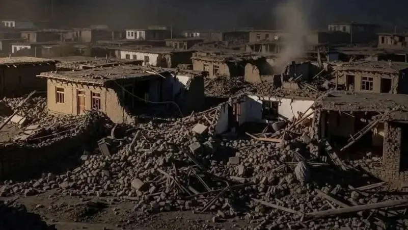 The aftermath of a deadly earthquake that hit Afghanistan