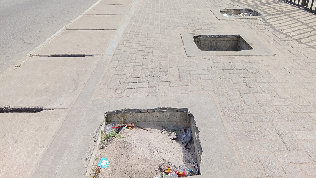 Open Manhole Near Lagos Airport Fixed Following Journalist’s Alert